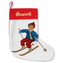 Skieur Joyeux Personnalisé