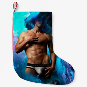 Petite Chaussette De Noël SlipperyJoe homme musclé sous-vêtements bulle dyna