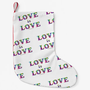 Petite Chaussette De Noël SlipperyJoe l'amour est amour dégoulinant dynamiqu