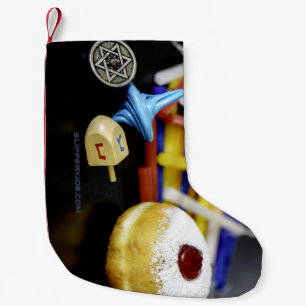 Petite Chaussette De Noël SlipperyJoe nature morte symbolique de Hanukkah fê