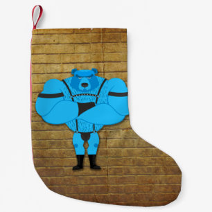 Petite Chaussette De Noël SlipperyJoe's gay muscle ours dessin animé thong l