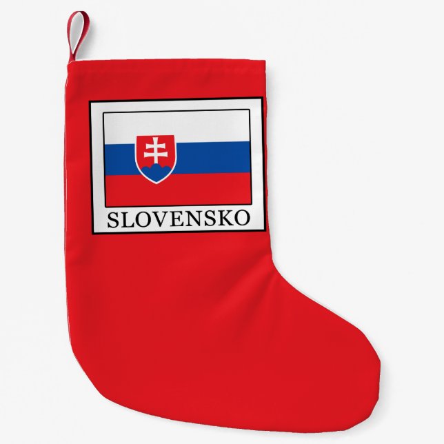 Petite Chaussette De Noël Slovène (Devant)