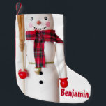 Petite Chaussette De Noël Snowman<br><div class="desc">2025</div>