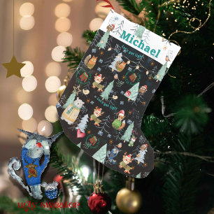 Petite Chaussette De Noël Soirée de Noël mignonne et douce