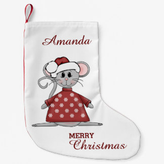 Petite Chaussette De Noël Souris de Noël