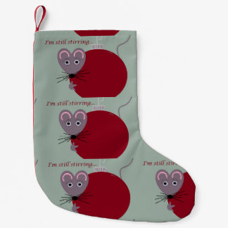 Petite Chaussette De Noël Souris de Noël avec Ornement Bouge Encore