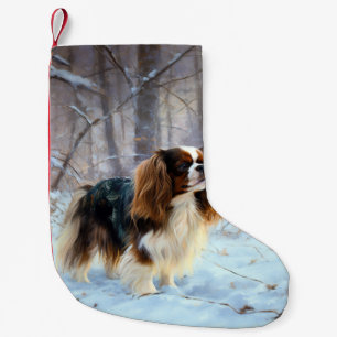 Petite Chaussette De Noël Spaniel jouet anglais Qu'il neige Noël 