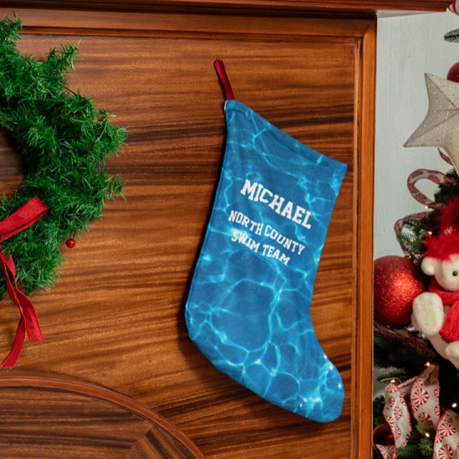 Petite Chaussette De Noël Sports nautiques Stockage personnalisé (Créateur téléchargé)