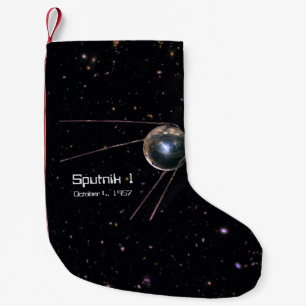 Petite Chaussette De Noël Spoutnik 1 Satellite terrestre