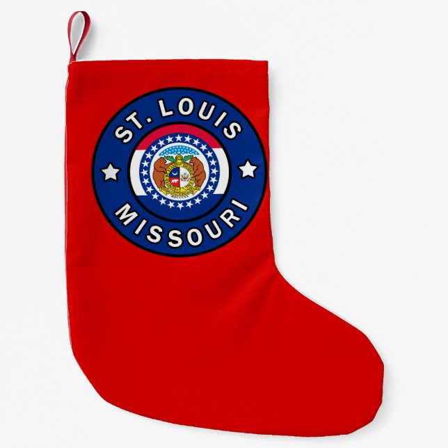 Petite Chaussette De Noël St. Louis Missouri (Devant)