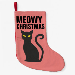 PETITE CHAUSSETTE DE NOËL STOCKAGE CHRISTMAS, MEOWY NOËS