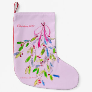 Petite Chaussette De Noël Stockage de Noël