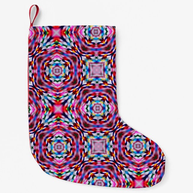 Petite Chaussette De Noël Stockage de Noël (Devant)