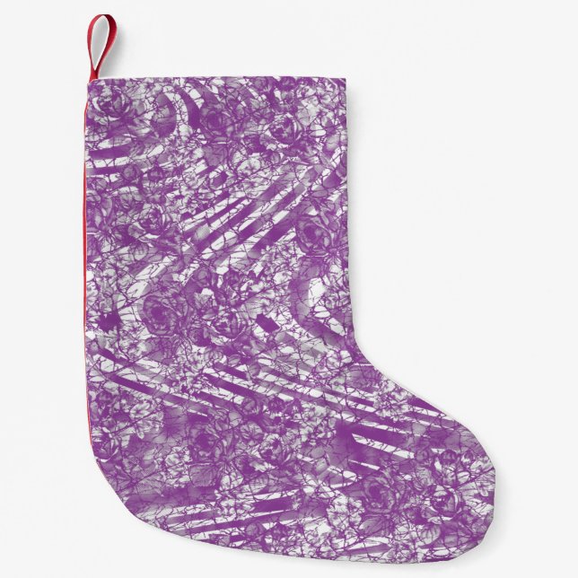 Petite Chaussette De Noël Stockage de Noël (Devant)