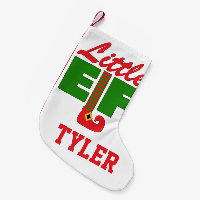 Petite Chaussette De Noël Stockage de Noël (Devant (Accrochage))