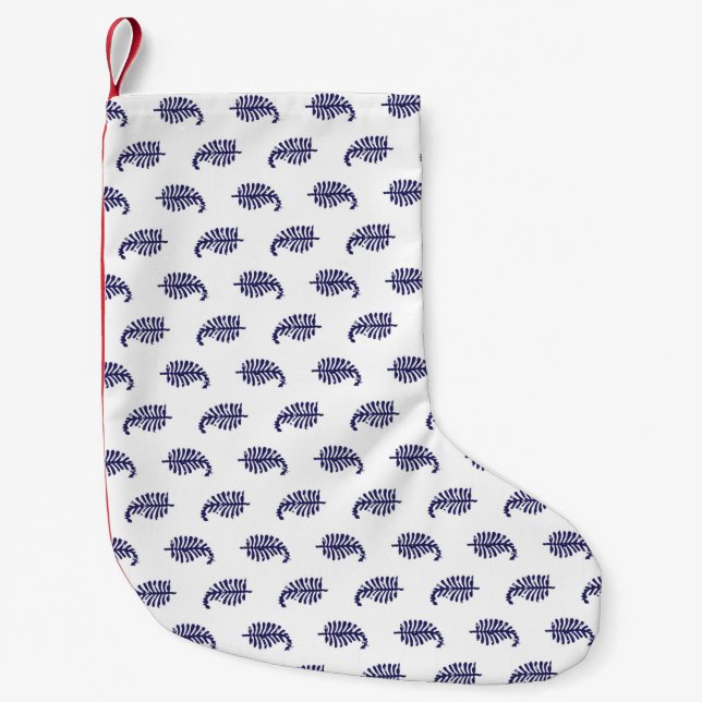 Petite Chaussette De Noël Stockage de Noël (Devant)