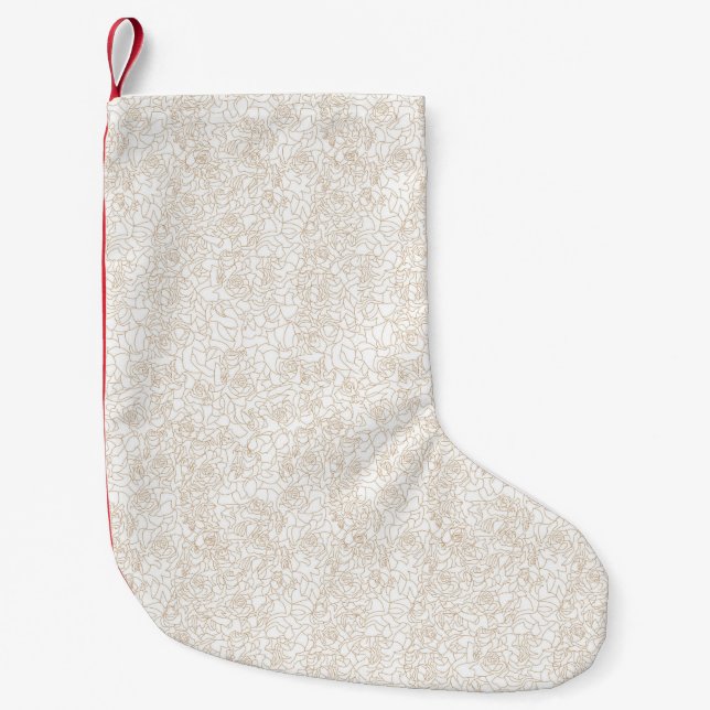 Petite Chaussette De Noël Stockage de Noël (Devant)