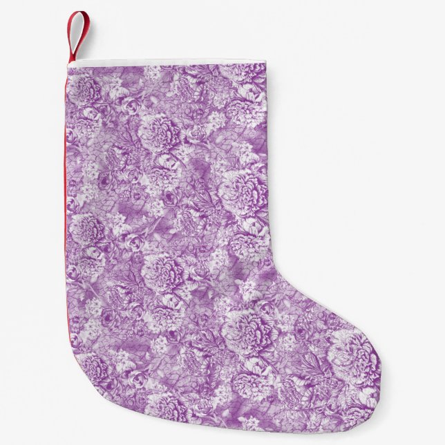 Petite Chaussette De Noël Stockage de Noël (Devant)