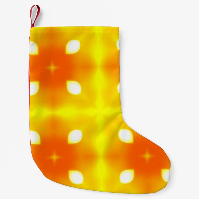 Petite Chaussette De Noël Stockage de Noël (Devant)