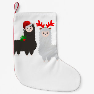 Petite Chaussette De Noël stockage de rennes alpacas de noël