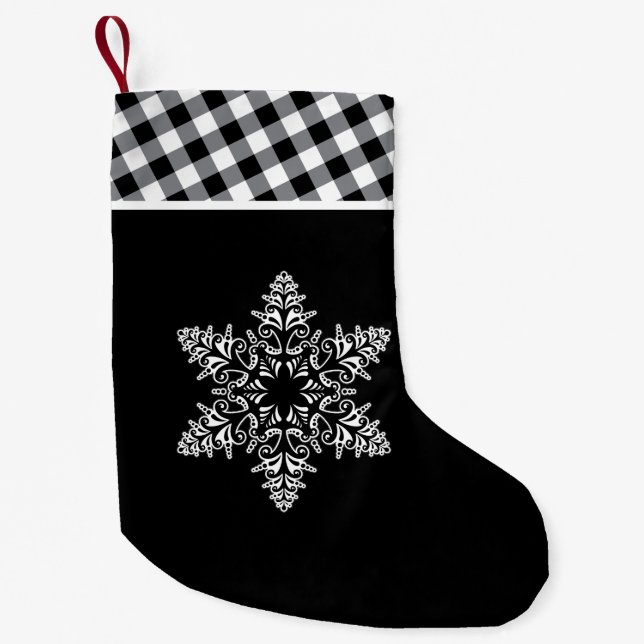 Petite Chaussette De Noël Stockage des vacances (Devant)