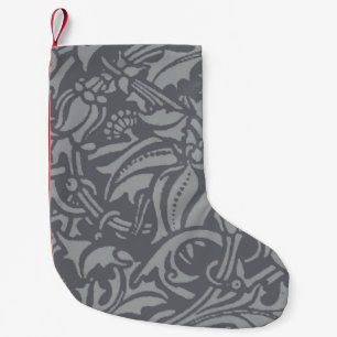 Petite Chaussette De Noël Style Scottish Thistle Knot William Morris
