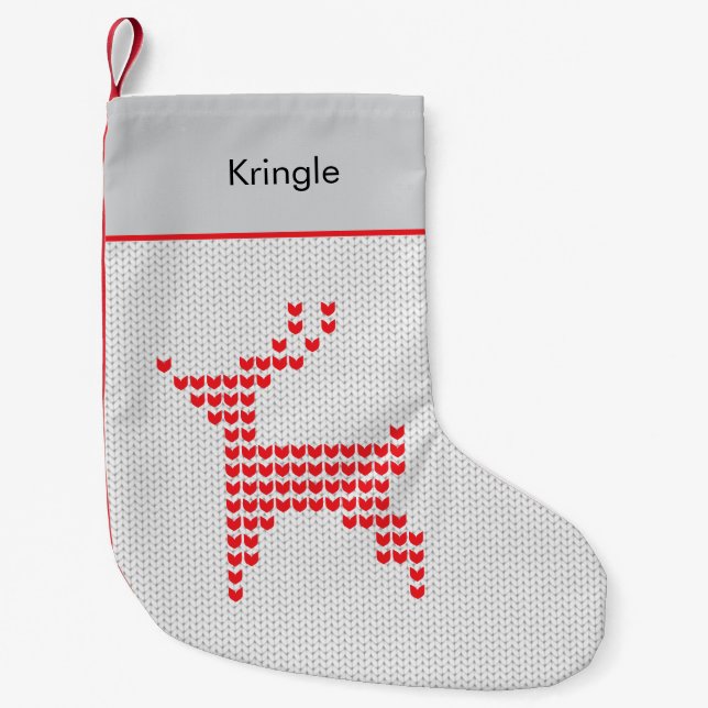 Petite Chaussette De Noël Sweat de Noël Reindeer (Devant)