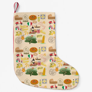 Petite Chaussette De Noël Symboles de l'Italie