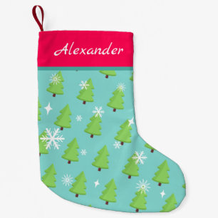 Petite Chaussette De Noël Sympa sapin de Noël personnalisé