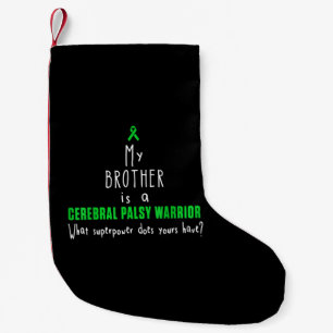 Petite Chaussette De Noël T-shirt Brother Warrior pour la sensibilisation à