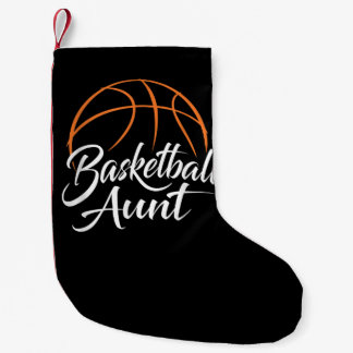 Petite Chaussette De Noël Tante de basket-ball Basketball Maman Tante Cadeau