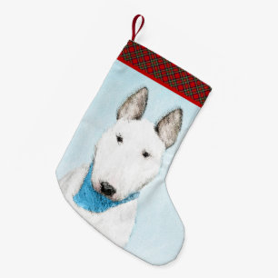 Petite Chaussette De Noël Taureau Terrier - Cute Original Chien Art