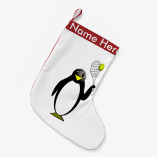 Petite Chaussette De Noël Tennis de pingouin