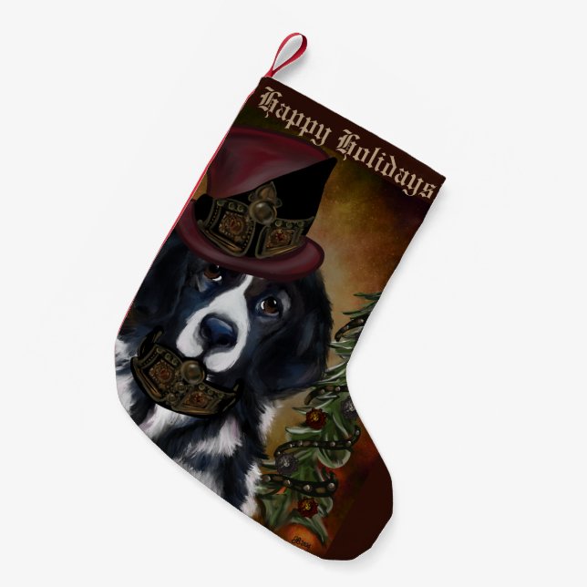 Petite Chaussette De Noël Terre (Devant (Accrochage))