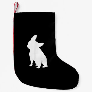 Petite Chaussette De Noël Tête Tilt Vêtement Frenchie Tête Bulldog Lover Cad