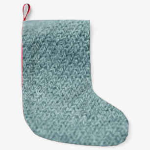 Petite Chaussette De Noël Texture à noeuds verts : Arrière - plan tendance