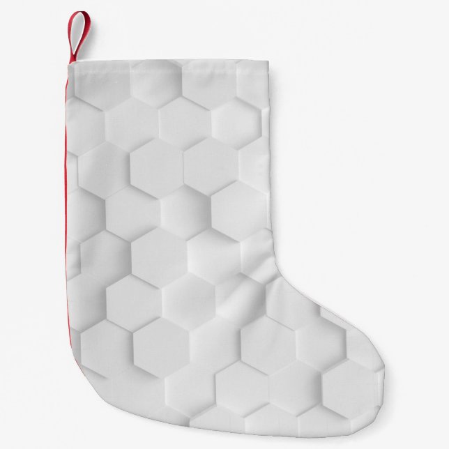 Petite Chaussette De Noël Texture arrière - plan blanche. Illustration 3d, 3 (Devant)
