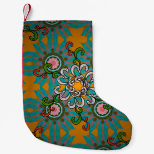 Petite Chaussette De Noël texture Arrière - plan, papier peint, thème floral