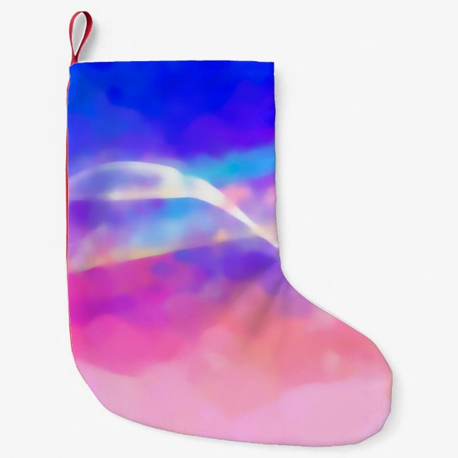 Petite Chaussette De Noël texture de conception art numérique arrière - plan (Devant)
