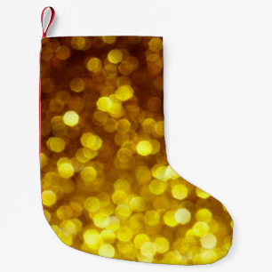 Petite Chaussette De Noël texture parties scintillant dorée noël abstrait ba