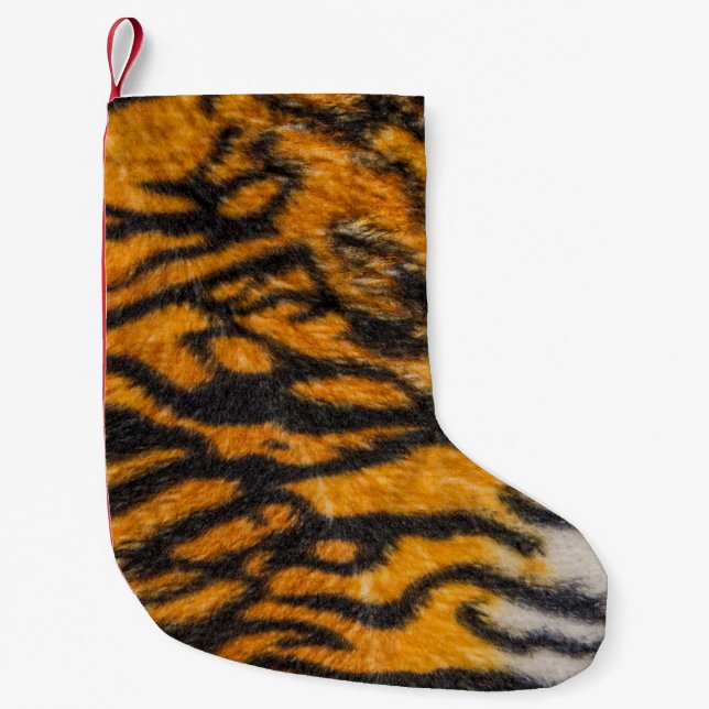 Petite Chaussette De Noël Tiger patterned backgroundabstract, animal, asia,  (Devant)