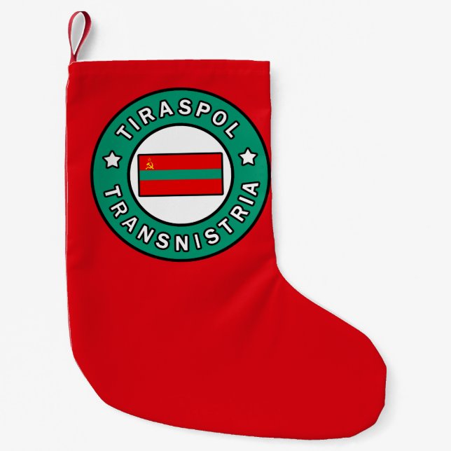 Petite Chaussette De Noël Tiraspol Transnistrie (Devant)
