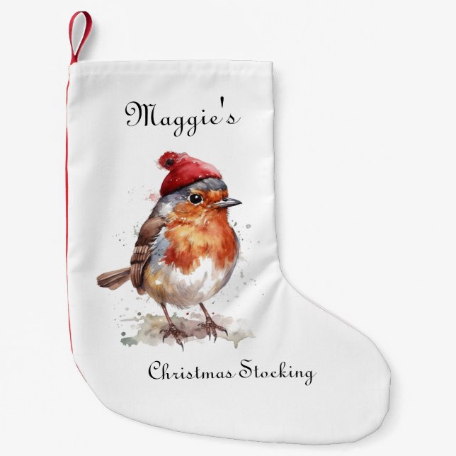 Petite Chaussette De Noël Tradition de manteau de Robin des bois (Devant)