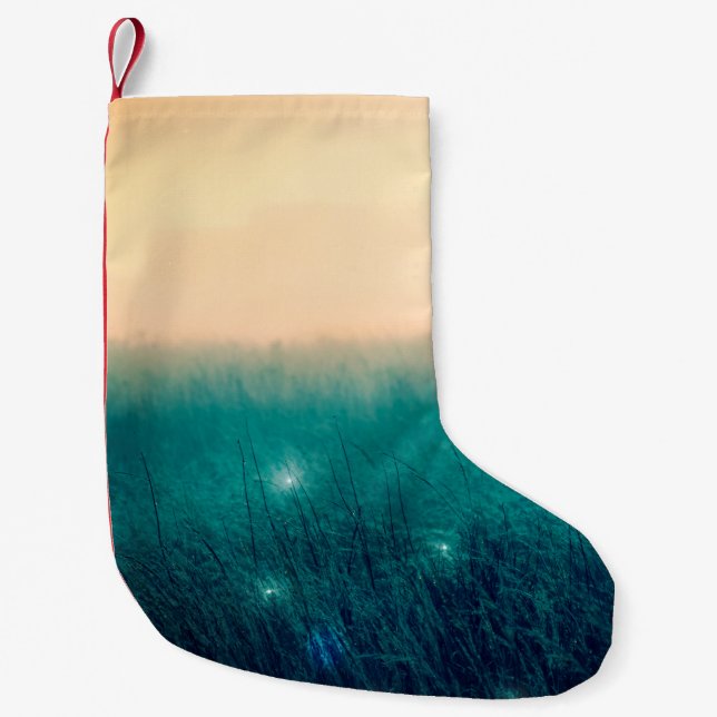 Petite Chaussette De Noël Transformer grunge texture soleil (Devant)