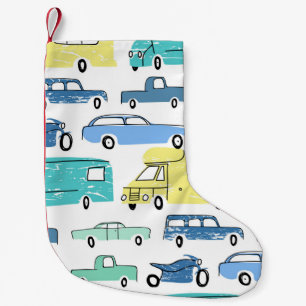 Petite Chaussette De Noël Transport de dessins animés : Amusement des enfant