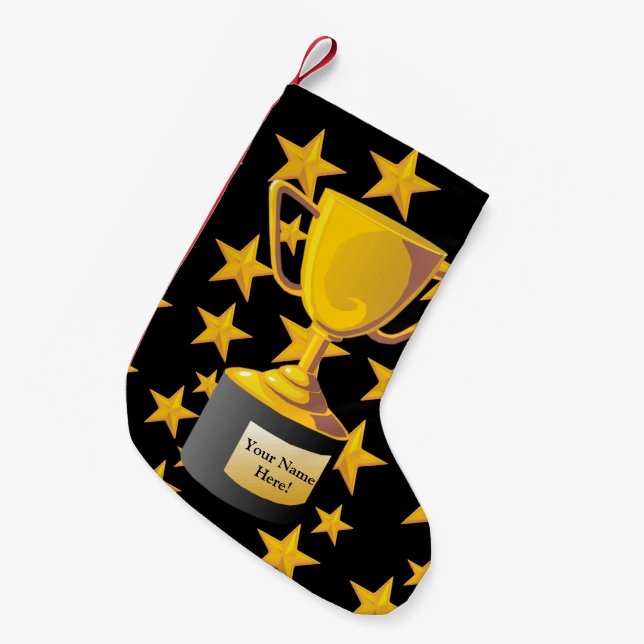PETITE CHAUSSETTE DE NOËL TROPHIES (Devant (Accrochage))