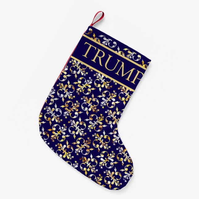 PETITE CHAUSSETTE DE NOËL TRUMP (Devant (Accrochage))