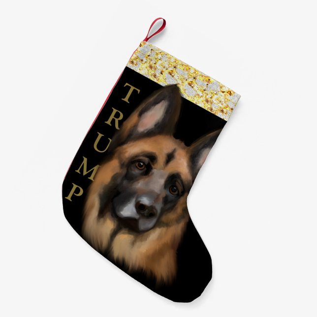PETITE CHAUSSETTE DE NOËL TRUMP 2024 À SUIVRE (Devant (Accrochage))