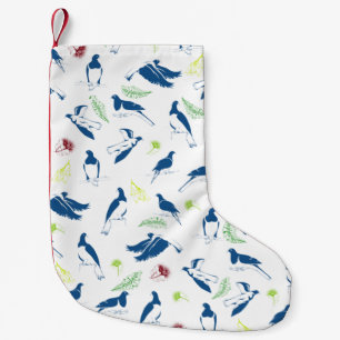 Petite Chaussette De Noël Tui New Zealand Bird Motif