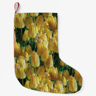 Petite Chaussette De Noël Tulips Sunshine Yellow